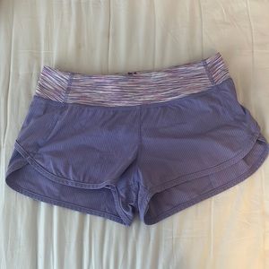 ivivva girls purple shorts
